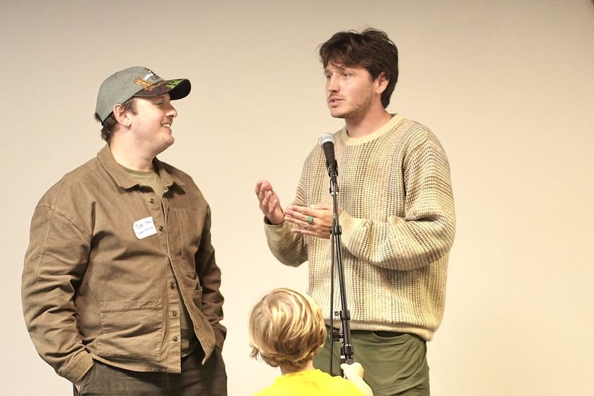 The Lower Haight Editor and a teammate share the new-neighbor welcome page